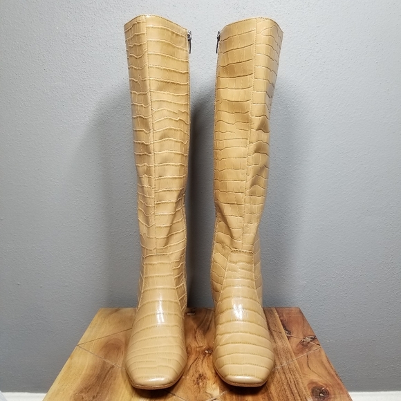 Marc Fisher | Revely Croc Tall Boots - Picture 3 of 15